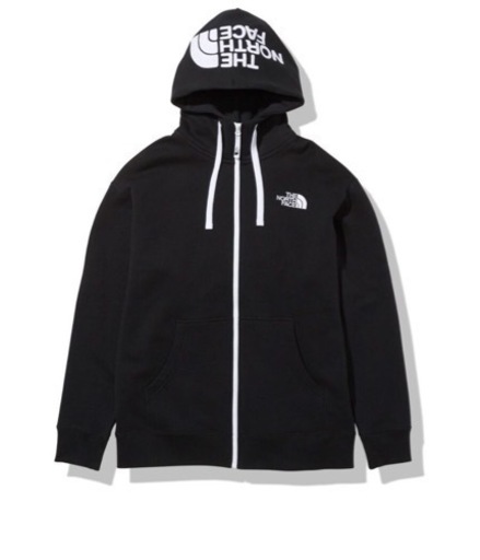 新品未使用　未開封ノースフェイス パーカー リアビュー フルジップ ブラック L