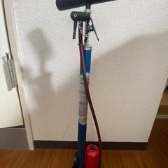 自転車　空気入れ　4月末処分予定