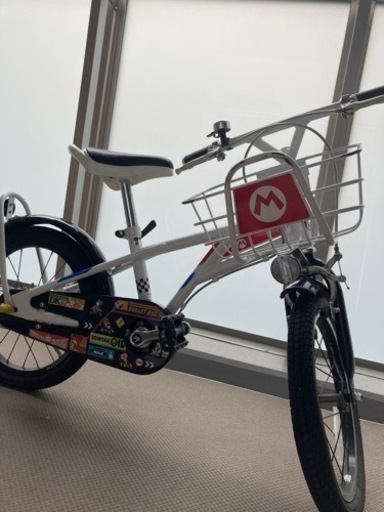 子供自転車　16インチ　スーパーマリオカート　美品