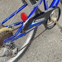 子供用自転車　24インチ　ヘルメット付の画像