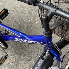 子供用自転車　24インチ　ヘルメット付の画像