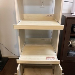 【お話し中】キッチンボード　レンジ台の画像