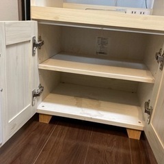 【お話し中】キッチンボード　レンジ台の画像