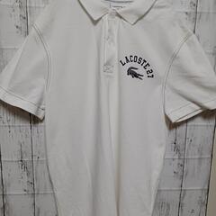 ラコステ　LACOSTE　白　ポロシャツ