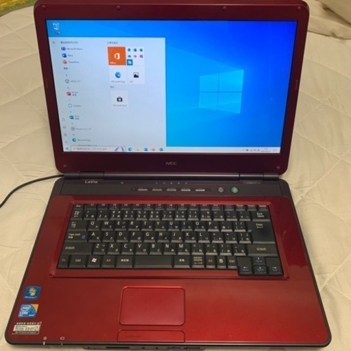 【新品SSD搭載】NEC ノートパソコンLaVie LL550/V MicrosoftOffice2021 無線(WiFi)