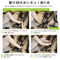 日本育児 チャイルドシート トラベルベストの画像
