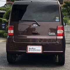 【車検2年付】【ダイハツ ムーヴコンテ 660X】ウインカーミラー ベンチシート AUTOエアコン パワステ TV ナビ DVD CD ブラウンの画像