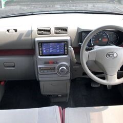 【車検2年付】【ダイハツ ムーヴコンテ 660X】ウインカーミラー ベンチシート AUTOエアコン パワステ TV ナビ DVD CD ブラウンの画像