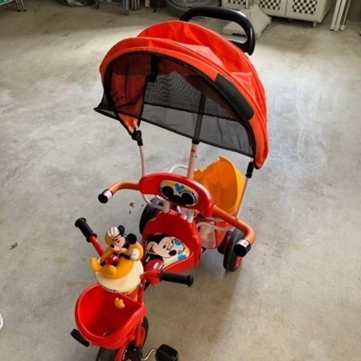 ミッキーの三輪車