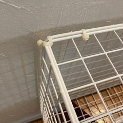ワイヤーラック　冷蔵庫上収納　取手付収納　引き出しの画像