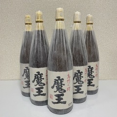 魔王 5本セット 名門の粋 本格焼酎 一升瓶 1800ml 国産 未開栓 人気銘柄 白玉醸造株式会社