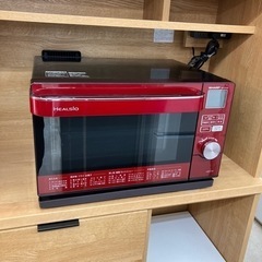 🐟人気🍖HEALSIO SHARP 18L スチームオーブンレンジ AX-CA100-R 2015年