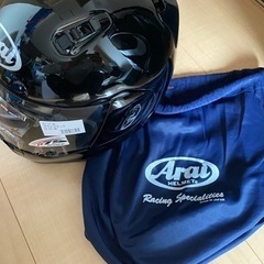 新品未使用　Arai バイクヘルメット　rapide IR グラスブラックの画像