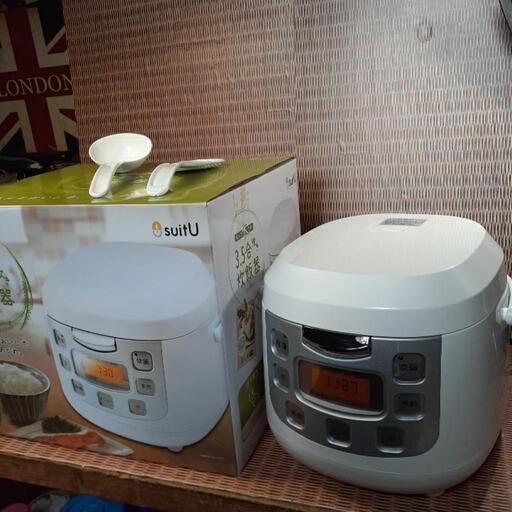 お話中【美品】3.5合炊き炊飯器