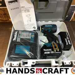 マキタ makita TD149DRFX インパクトドライバ 18V 3.0Ah バッテリー×2 充電器 フルセット 未使用 【ハンズクラフト宜野湾店】
