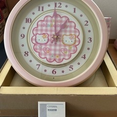 ハローキティ　からくり時計　箱付き　只今お取引中