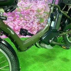 ➁ 5120子供乗せ電動アシスト自転車ヤマハ3人乗り対応20インチ
