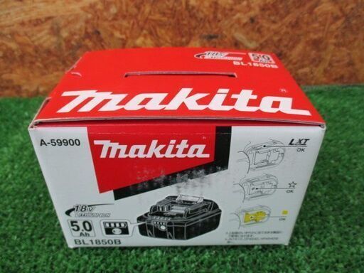 284 マキタ リチウムイオンバッテリー　BL1850B（A-59900）未使用展示品