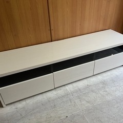 テレビボード ホワイト 160×40×42