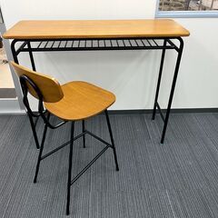 ハイテーブル　ハイチェア　セット