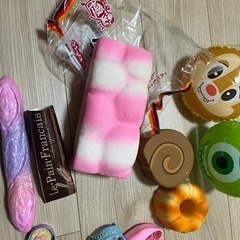 スクイーズと小物の画像