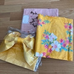 浴衣（2枚）と帯