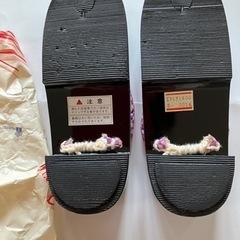 下駄　ピンクの画像