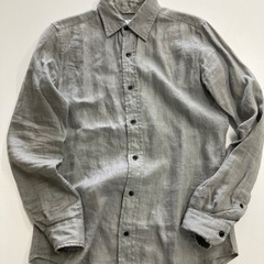 EDITION リネンシャツ グレー エディション