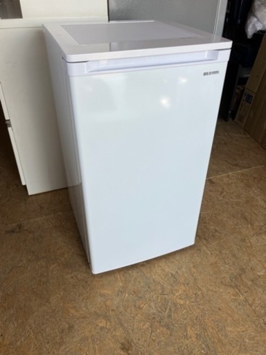 市内配送無料！ アイリスオーヤマ 1ドア冷凍庫 IUSD-6B フリーザー 庫内引き出し IRIS