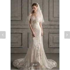 ウェディングドレス(ホワイト)の画像