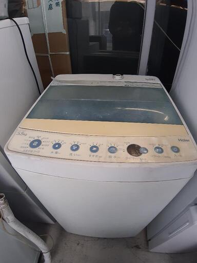 【引取先決まりました！】 洗濯機 2019年 Haier ハイアール  5.5kg JW-C55CK お店までご来店をお待ちしております！