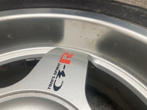 トムス tom's C3-R 15インチ ショップ 7JJ/4H/100 off35 2本 傷、腐食あり