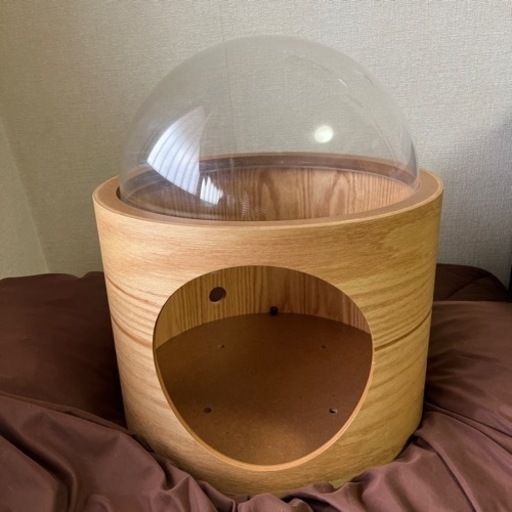 MYZOO 宇宙船 GAMMA 猫用ベッド　左開き