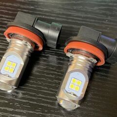 【決まりました】H11 H8 LED  LEDフォグランプ　２個...