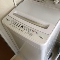 hisense洗濯機美品　2年前買ったものの画像