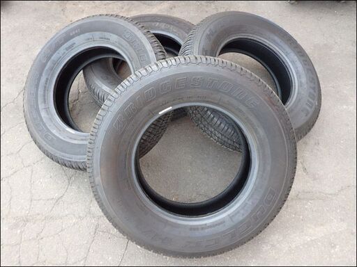 新車外し/BRIDGESTONE ブリジストン◆DUELER H/T 684II/SUV用タイヤ◆195/80R15 96S/22年17週/4本セット No.2079
