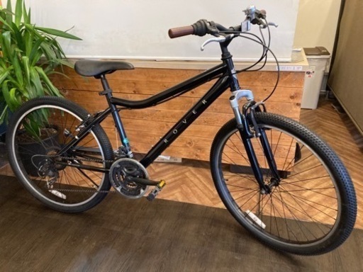【ROVER チェーン等新品！】サスペンション付き　26インチマウンテンバイク　ブラック