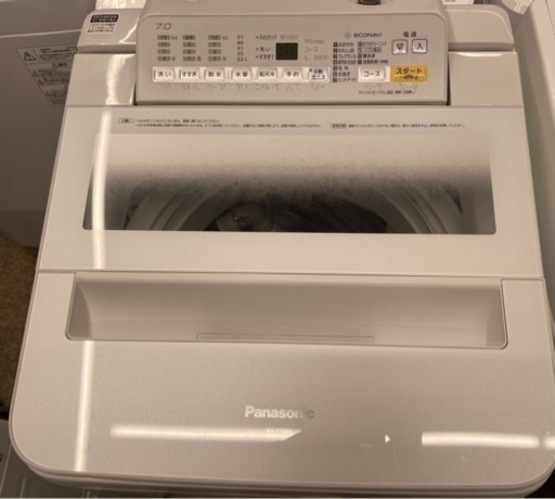 Panasonic 全自動洗濯機　NA-F7AE5 2017年製