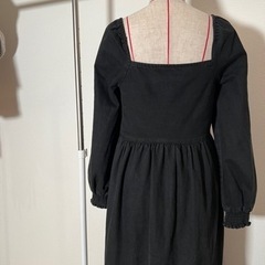 ASOS デニムロングドレスの画像