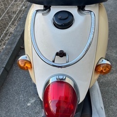 [お問合せ一時停止致します]ヤマハ ビーノ SA-26J 50cc クリーム イエロー ゆるキャン しまりんの画像