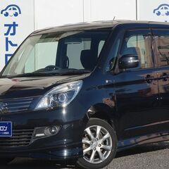 便利な両側電動スライドドア🚗🌠嬉しいシートヒーター搭載🎵【スズキ　ソリオ　ブラック＆ホワイト】の画像