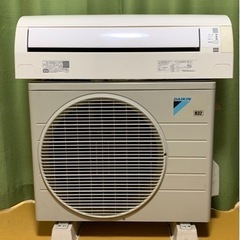 ⭕️美品、パワフル‼️15畳まで❗️取付込❗️2018年❗️DAIKINエアコン