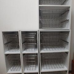 取引完了┃ニトリ　Ｎカラボ　ワイヤーバスケット引き出し・ストッパ...