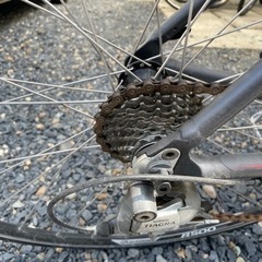 使っていない自転車の画像