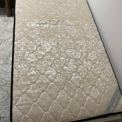 シングルベッド すのこベッド マットレス付き