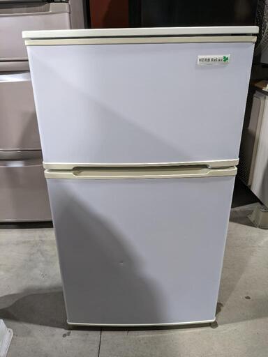 YAMADA　90L 2ドア冷凍冷蔵庫　YRZ-C09B1　2018年製