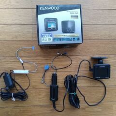 ドラレコKENWOOD DRV-340 + エーモン 電源ソケッ...