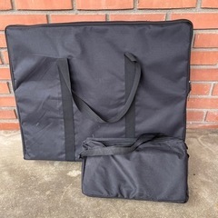 最終値下げ　アウトドア　キッチンテーブル　＋　ミニコンロセットの画像