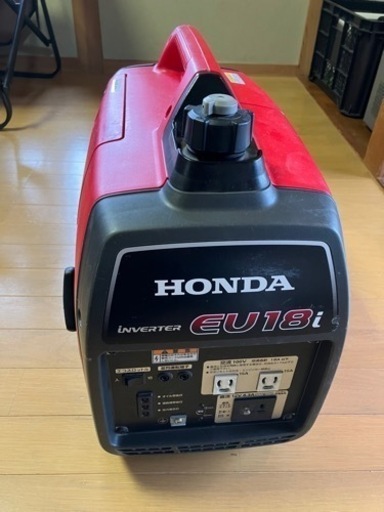 【中古発電機】HONDA EU18i［2021.7.7購入品］