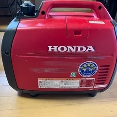 【中古発電機】HONDA EU18i［2021.7.7購入品］の画像